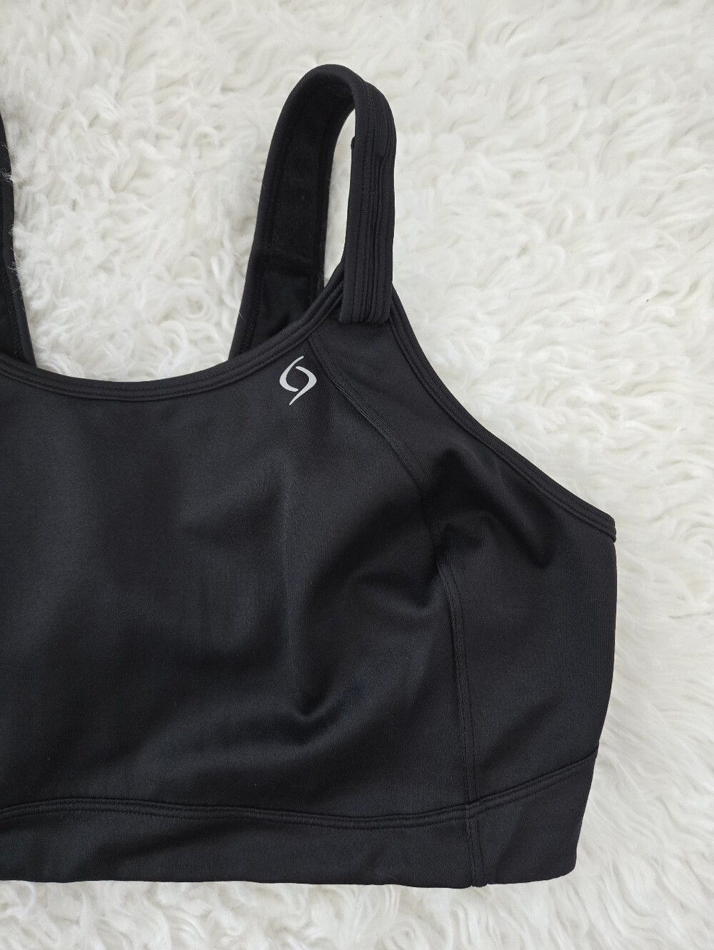 Brooks Moving Comfort Fiona Sports Bra. Black. Size 40DD. - Picture 2 of 8